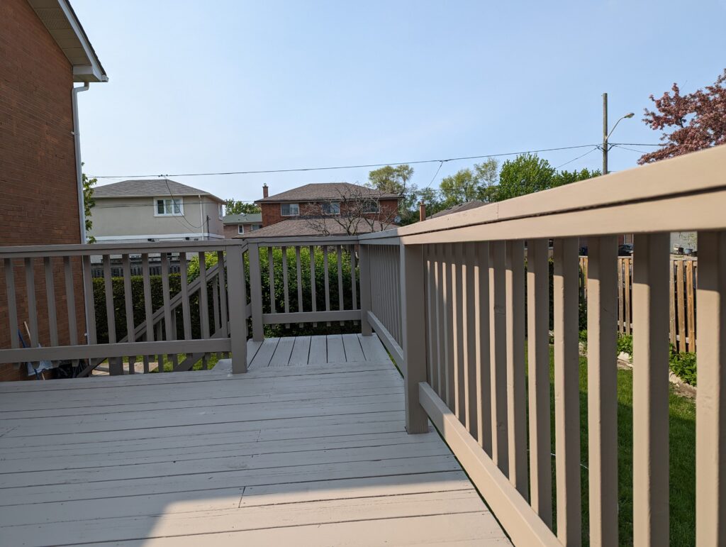 Exterior Painting 5 deck painting