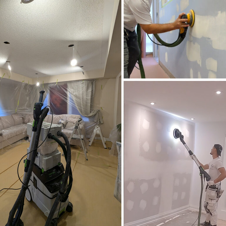 dustless drywall systems